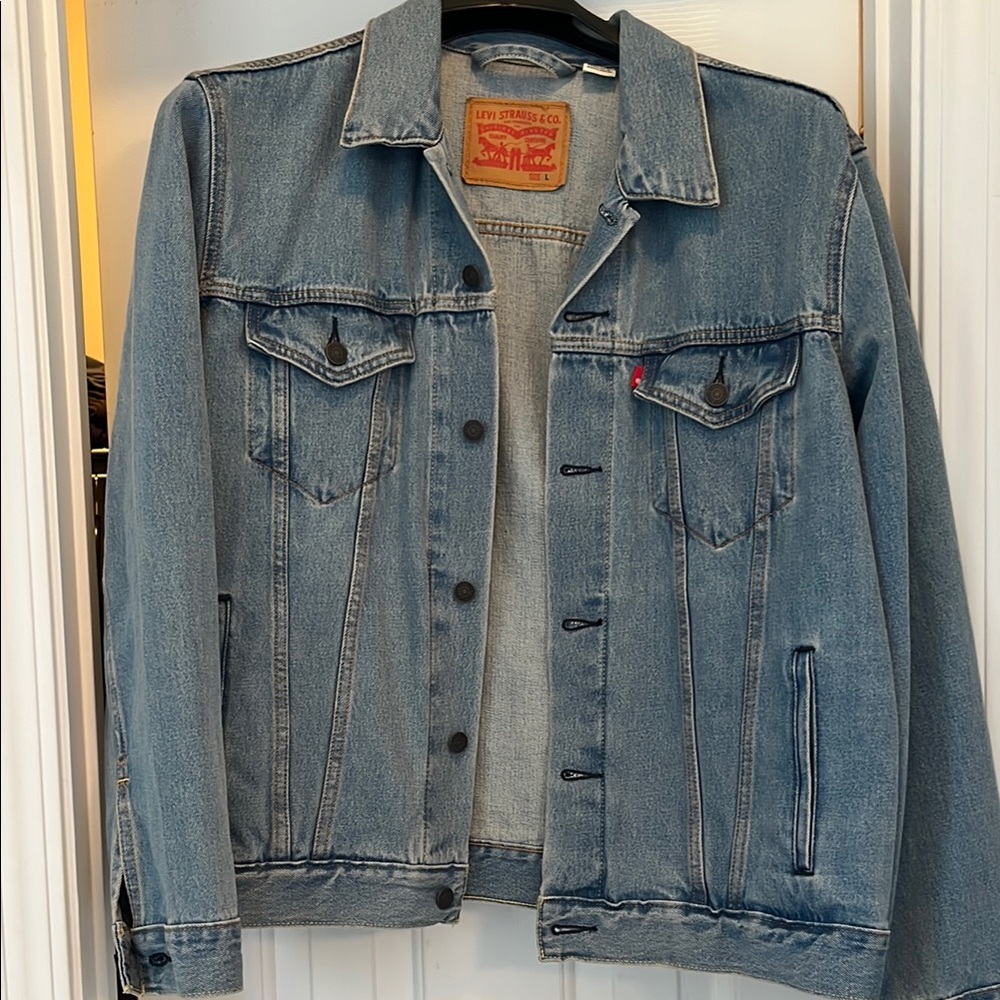 Levi's Blue Lightweight Trucker Jacket